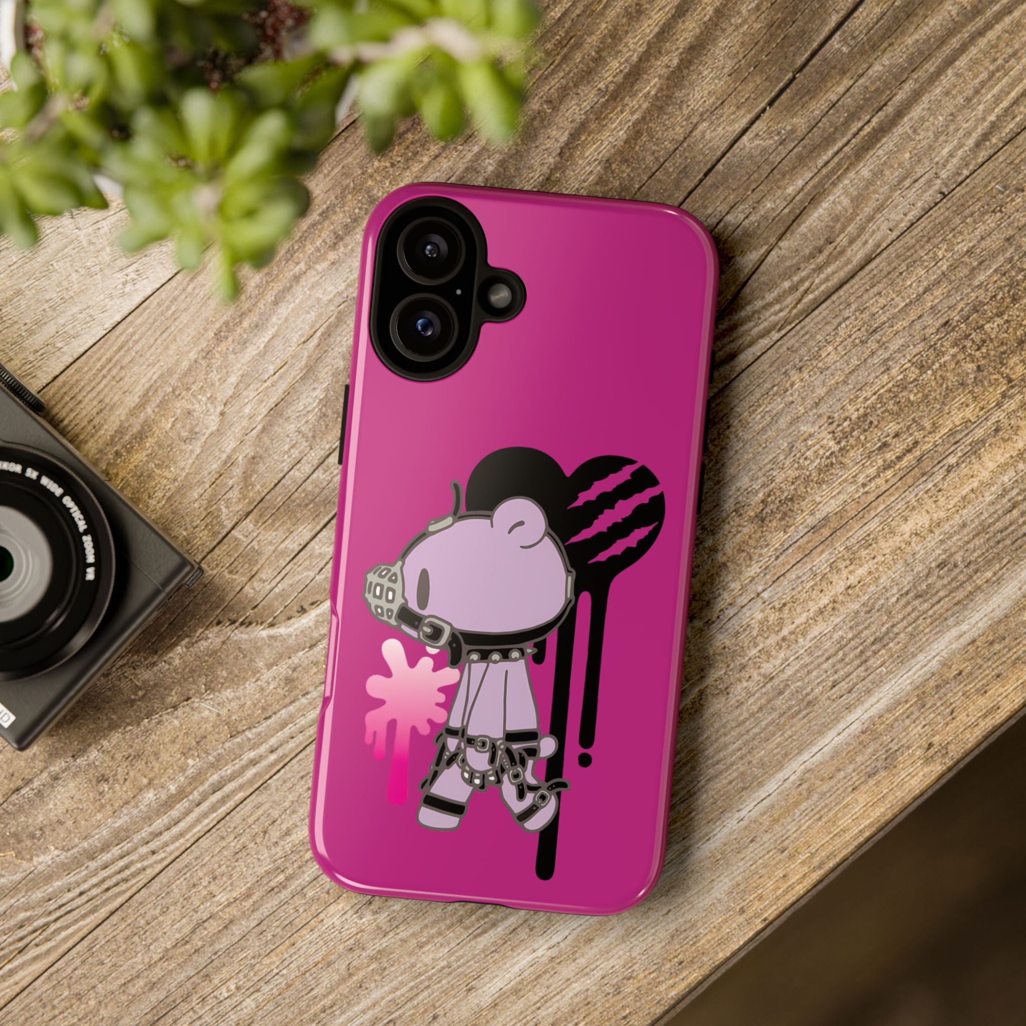 Gloomy Bear x DEDGRL6 "Jelly Heart" Tough Cases